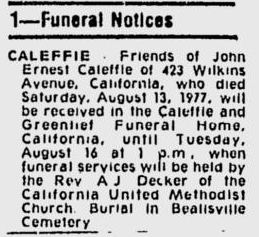 John E. Caleffie